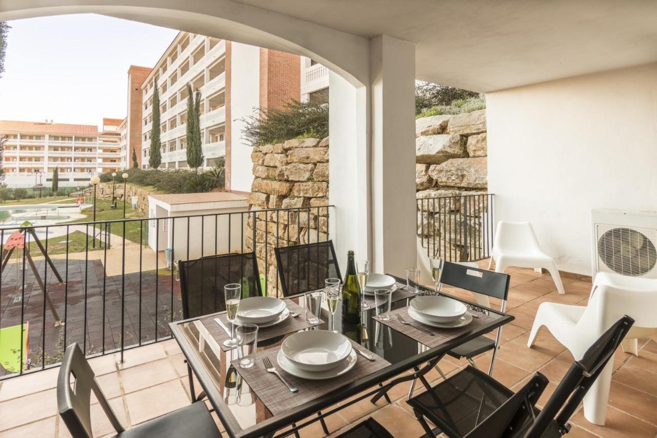 2187-Lovely 2Bedrooms With Pool And Playground Manilva Esterno foto