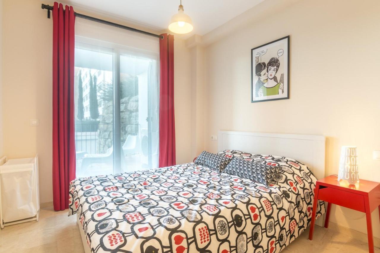 2187-Lovely 2Bedrooms With Pool And Playground Manilva Esterno foto